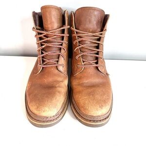 TIMBERLAND Men’s Boots, Waterproof, Brown Leather, Size 8 GUC